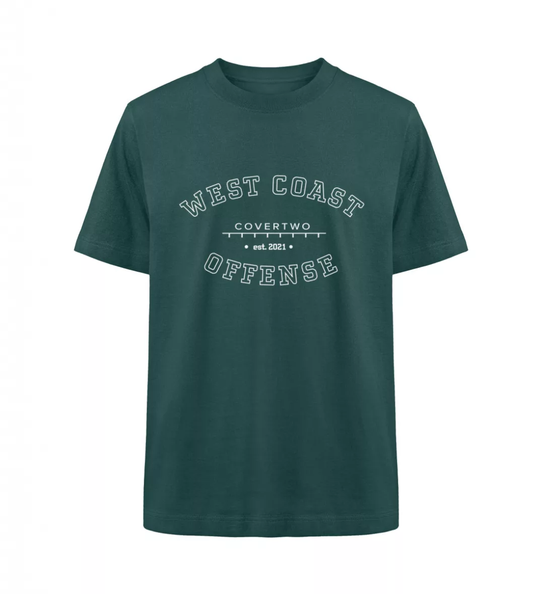 West Coast Offense Oversized Shirt - Freestyler Heavy Oversized T-Shirt ST/ST-7032