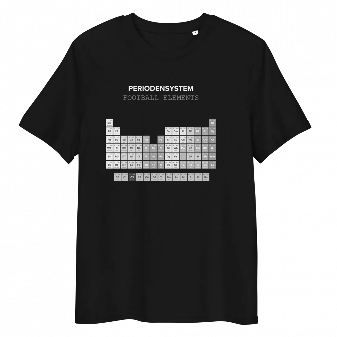 Periodensystem des Footballs Shirt